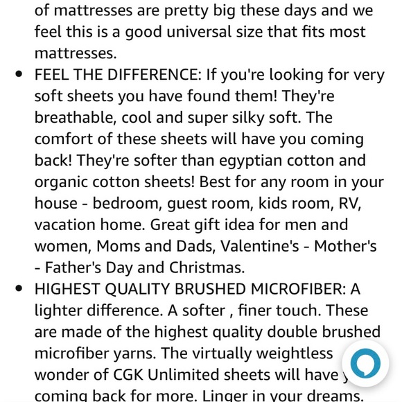 Split King Size Sheet Set - 7 Piece Set - Hotel Luxury Bed Sheets - Picture 6 of 11